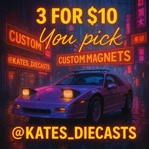 Porsche Car Magnets - Custom - Picture 6 of 6